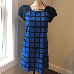 Cute royal blue and black